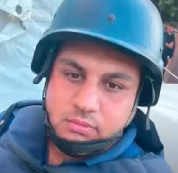 Portrait of Hamza Dahdouh, Journalist